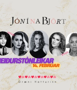 Jónína Björt syngur Whitney Houston, Adele, Celine Dion & Beyonce.