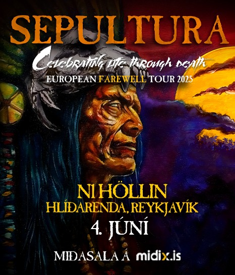 Sepultura í N1-höllinni við Hlíðarenda